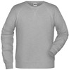 James & Nicholson JN8022 Men´s Sweat - /Grey-Heather - 4XL afbeelding