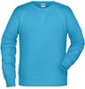James & Nicholson JN8022 Men´s Sweat - /Turquoise - 4XL afbeelding