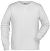 James & Nicholson JN8022 Men´s Sweat - /White - 4XL afbeelding