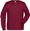 James & Nicholson JN8022 Men´s Sweat - /Wine - XXL afbeelding