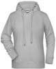 James & Nicholson JN8023 Ladies´ Hoody - /Ash-(Heather) - L afbeelding
