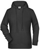 James & Nicholson JN8023 Ladies´ Hoody - /Black - M afbeelding