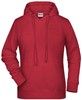 James & Nicholson JN8023 Ladies´ Hoody - /Carmine-Red-Melange - 3XL afbeelding