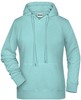 James & Nicholson JN8023 Ladies´ Hoody - /Glacier-Melange - L afbeelding