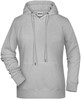 James & Nicholson JN8023 Ladies´ Hoody - /Grey-Heather - L afbeelding