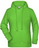 James & Nicholson JN8023 Ladies´ Hoody - /Lime-Green - S afbeelding