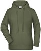 James & Nicholson JN8023 Ladies´ Hoody - /Olive - S afbeelding