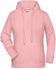 James & Nicholson JN8023 Ladies´ Hoody - /Rose-Melange - XL afbeelding