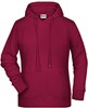 James & Nicholson JN8023 Ladies´ Hoody - /Wine - XXL afbeelding