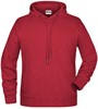 James & Nicholson JN8024 Men´s Hoody - /Carmine-Red-Melange - 3XL afbeelding