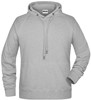 James & Nicholson JN8024 Men´s Hoody - /Grey-Heather - 5XL afbeelding