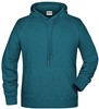 James & Nicholson JN8024 Men´s Hoody - /Petrol-Melange - 4XL afbeelding