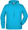 James & Nicholson JN8024 Men´s Hoody - /Turquoise - S afbeelding
