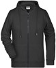 James & Nicholson JN8025 Ladies´ Zip-Hoody - /Black - S afbeelding
