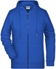 James & Nicholson JN8025 Ladies´ Zip-Hoody - /Ink-Melange - XXL afbeelding