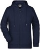 James & Nicholson JN8025 Ladies´ Zip-Hoody - /Navy - L afbeelding