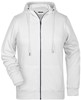 James & Nicholson JN8025 Ladies´ Zip-Hoody - /White - M afbeelding