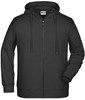 James & Nicholson JN8026 Men´s Zip-Hoody - /Black - XL afbeelding