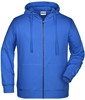 James & Nicholson JN8026 Men´s Zip-Hoody - /Cobalt - XXL afbeelding