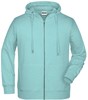 James & Nicholson JN8026 Men´s Zip-Hoody - /Glacier-Melange - 5XL afbeelding