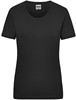 James & Nicholson JN802 Ladies´ Workwear-T - Black - XXL afbeelding