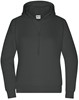 James & Nicholson JN8033 Ladies´ Lounge Hoody - /Graphite - XL afbeelding