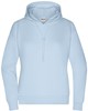 James & Nicholson JN8033 Ladies´ Lounge Hoody - /Light-Blue - XS afbeelding