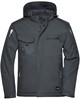 James & Nicholson JN824 Craftsmen Softshell Jacket -STRONG- - Black/Black - 3XL afbeelding