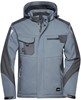 James & Nicholson JN824 Craftsmen Softshell Jacket -STRONG- - Carbon/Black - 6XL afbeelding