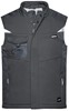 James & Nicholson JN825 Craftsmen Softshell Vest -STRONG- - Black/Black - XXL afbeelding