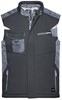 James & Nicholson JN825 Craftsmen Softshell Vest -STRONG- - Black/Carbon - 3XL afbeelding
