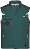 James & Nicholson JN825 Craftsmen Softshell Vest -STRONG- - Dark-Green/Black - 4XL afbeelding