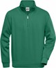 James & Nicholson JN831 Workwear Half Zip Sweat - Dark-Green - L afbeelding