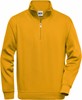James & Nicholson JN831 Workwear Half Zip Sweat - Gold-Yellow - 3XL afbeelding