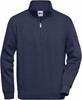 James & Nicholson JN831 Workwear Half Zip Sweat - Navy - S afbeelding
