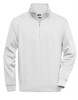 James & Nicholson JN831 Workwear Half Zip Sweat - White - 4XL afbeelding