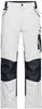 James & Nicholson JN832 Workwear Pants -STRONG- - White/Carbon - 110 afbeelding
