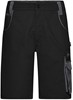 James & Nicholson JN835 Workwear Bermudas -STRONG- - Black/Carbon - 54 afbeelding