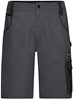 James & Nicholson JN835 Workwear Bermudas -STRONG- - Carbon/Black - 54 afbeelding