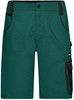 James & Nicholson JN835 Workwear Bermudas -STRONG- - Dark-Green/Black - 54 afbeelding