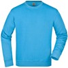 James & Nicholson JN840 Workwear Sweat - Aqua - XXL afbeelding