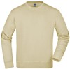 James & Nicholson JN840 Workwear Sweat - Stone - M afbeelding