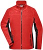 James & Nicholson JN841 Ladies´ Workwear Fleece Jacket -STRONG- - Red/Black - 3XL afbeelding