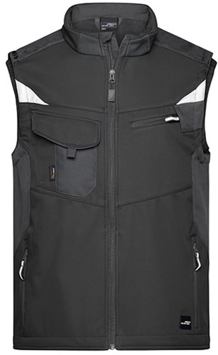 James & Nicholson JN845 Workwear Softshell Vest -STRONG-