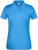 James & Nicholson JN873 Ladies´ Bio Workwear Polo - Aqua - XL afbeelding
