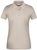 James & Nicholson JN873 Ladies´ Bio Workwear Polo - Stone - XS afbeelding