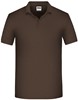 James & Nicholson JN874 Men´s Bio Workwear Polo - Brown - S afbeelding