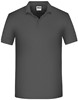 James & Nicholson JN874 Men´s Bio Workwear Polo - Carbon - 6XL afbeelding