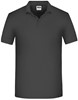 James & Nicholson JN874 Men´s Bio Workwear Polo - Dark-Grey-(Solid) - 4XL afbeelding