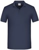 James & Nicholson JN874 Men´s Bio Workwear Polo - Navy - XXL afbeelding